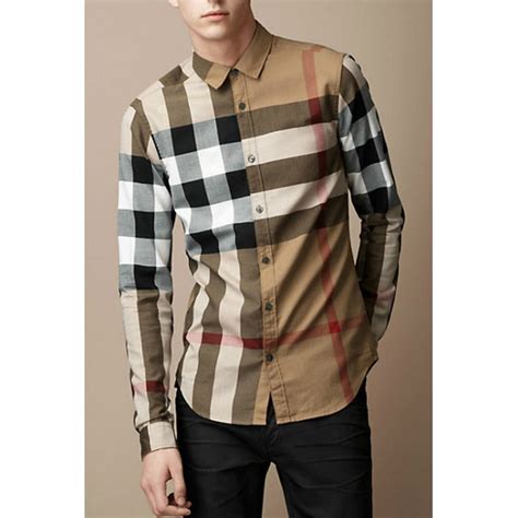 chemise burberry pas cher homme